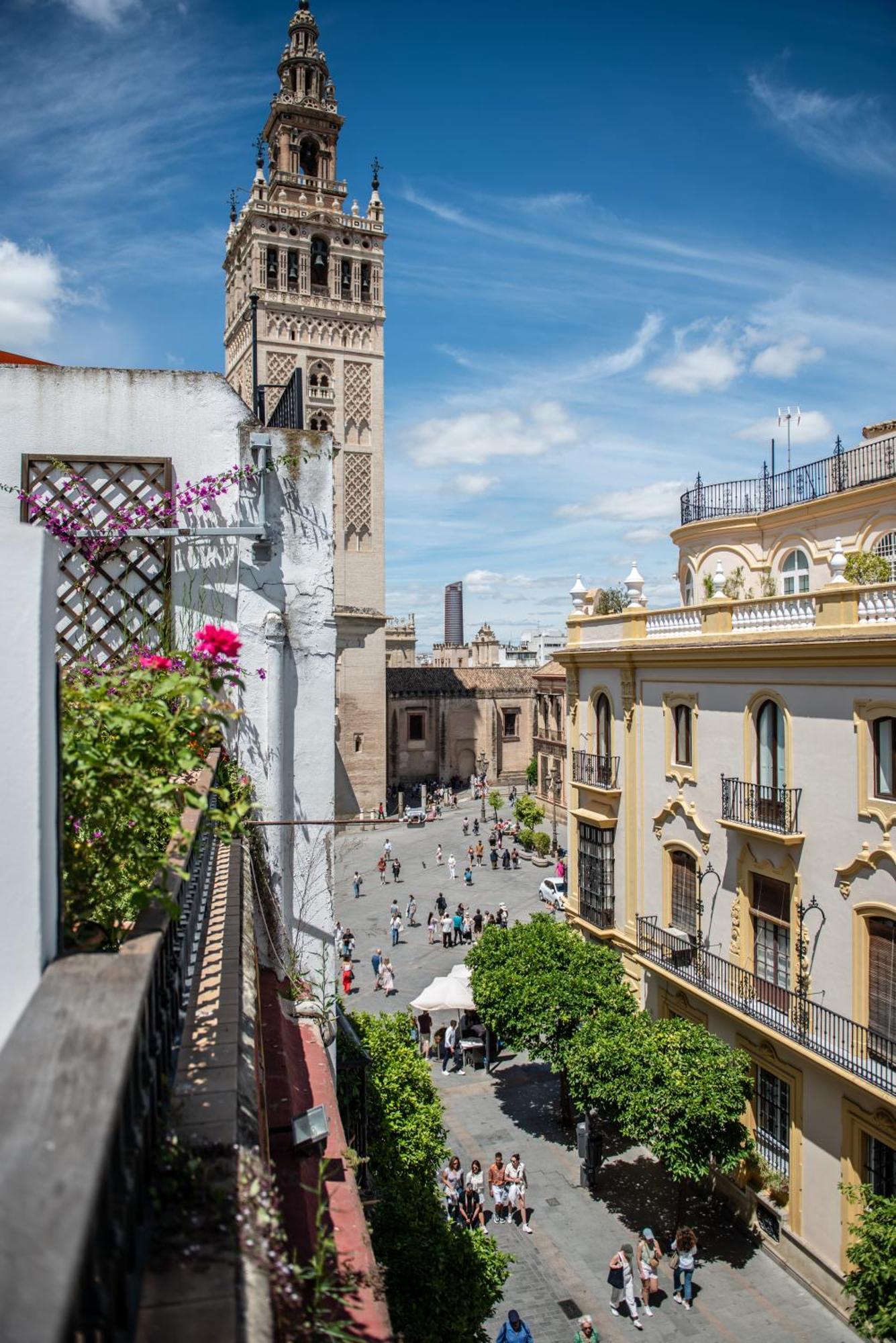 Duplex Luxury Giralda With Terrace Apartment Seville Luaran gambar